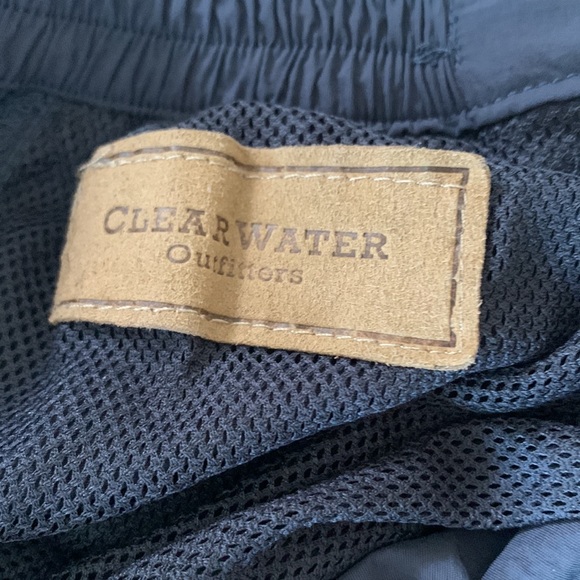 Clear Water Outfitters Nylon Lightweight Blue Elastic Waist Outdoors Pants XL - Picture 2 of 10